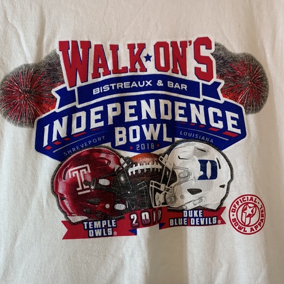 Independence Bowl 2018 Tample vs Duke Louisiana - Picture 3 of 4